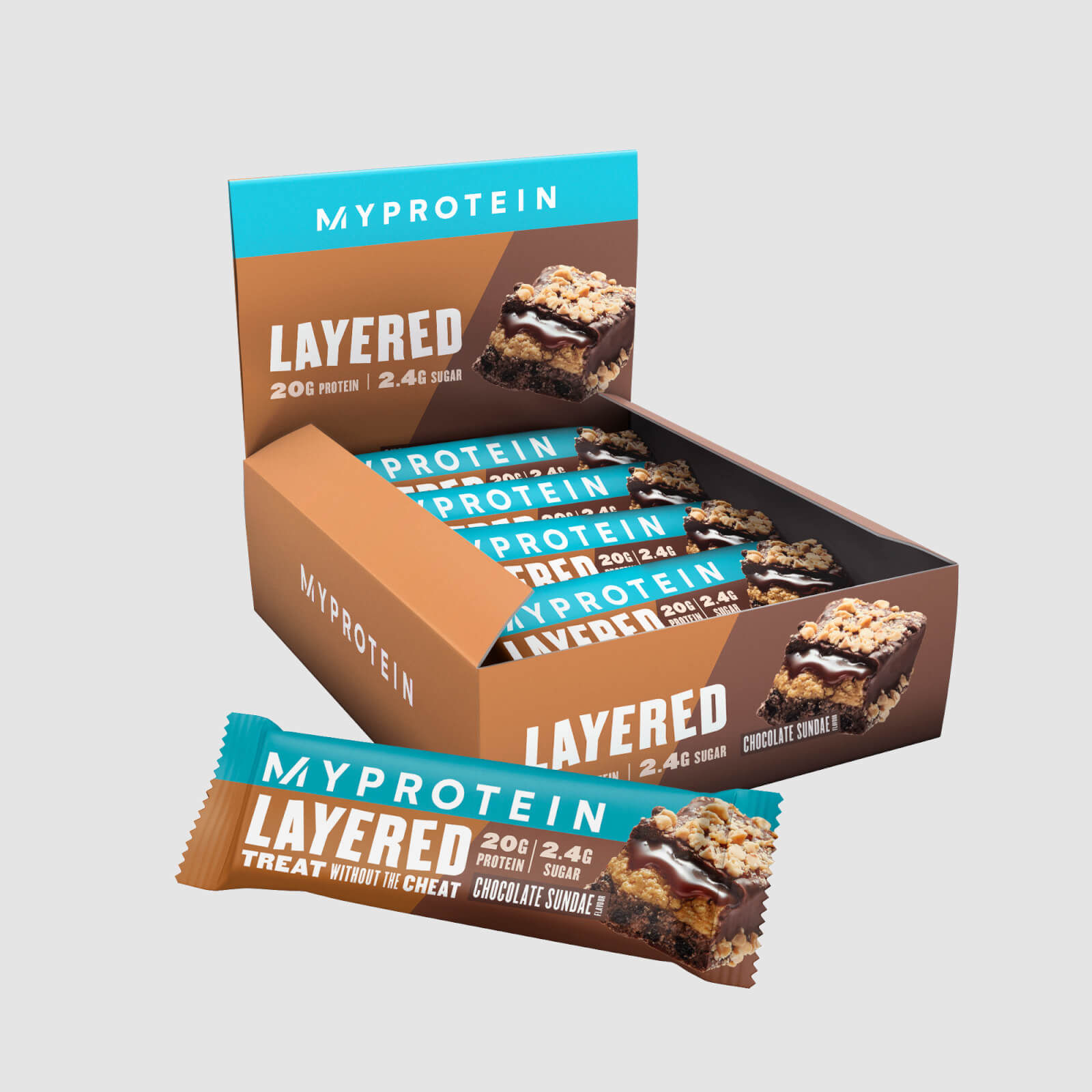 MyProtein Layered Riegel (12x60g)