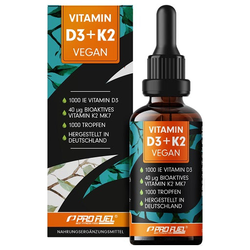 ProFuel Vitamin D3 + K2 Vegan Tropfen (30ml)