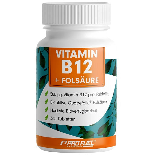 ProFuel Vitamin B12+Folsäure (365 Tabletten)