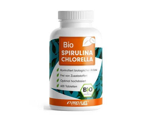 ProFuel Bio Spirulina & Chlorella (600 Tabletten)