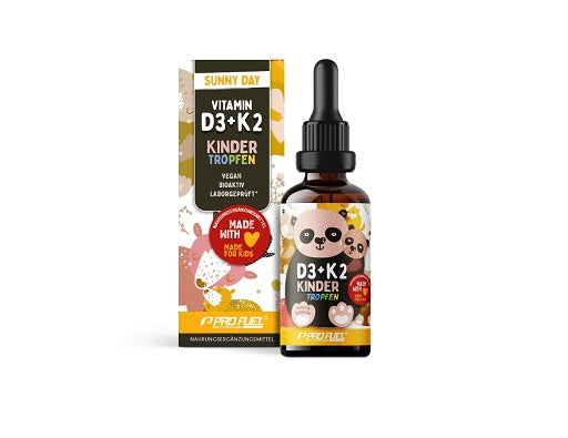 ProFuel Vitamin D3 + K2 für Kids (1000 Tropfen)