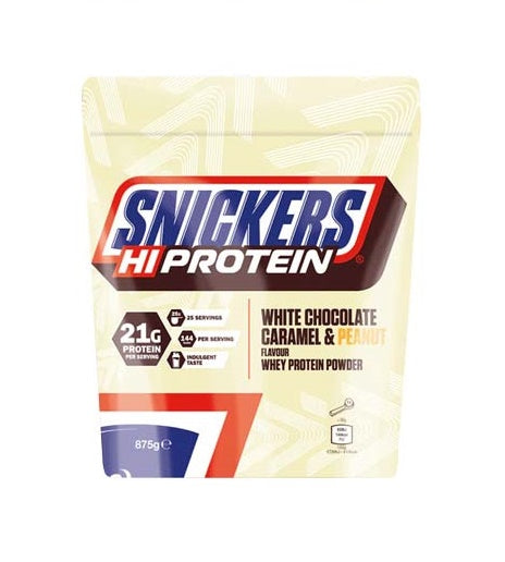 Snickers High Protein (455g) - White Chocolate  Caramel Peanut