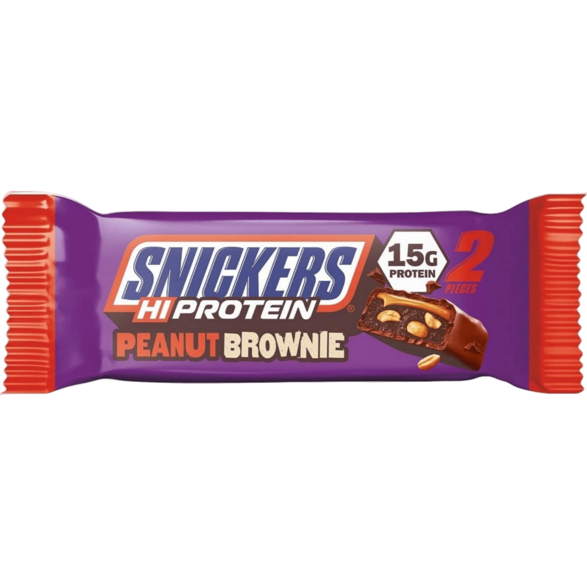 Snickers HI PROTEIN Bar (12x50g) - Peanut Brownie