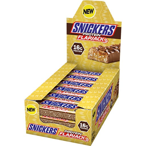 Snickers Protein Flapjack (18x65g)