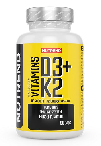 Nutrend Vitamin D3 + K2 4000 IU 60ug (60 Kapseln)