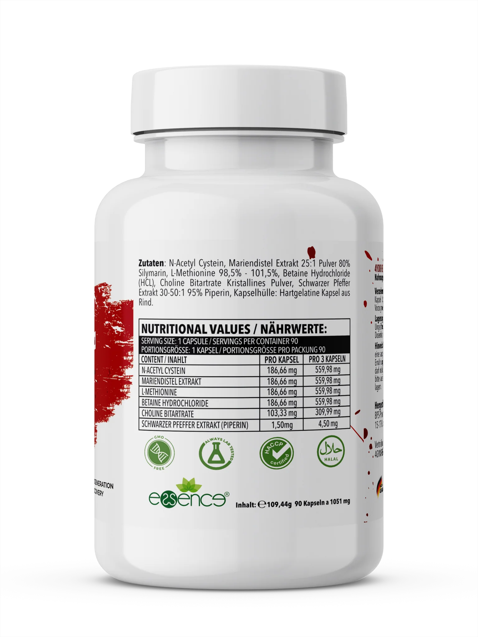 BPS-Pharma 4 Your Hepa 100% 4U · 90 Kapseln