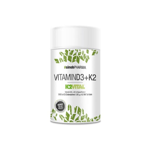 Sinob Vitamin D3 + K2 (60 Kapseln)