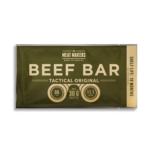 The Meat Makers Beef Jerky Tactical Bar (6x30g)