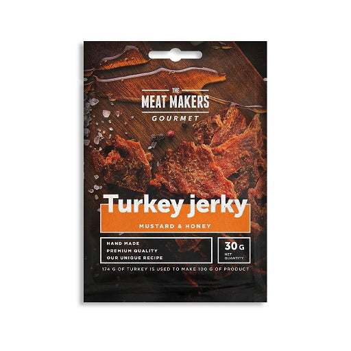 The Meat Makers Gourmet Turkey Jerky (15x30g)
