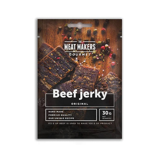 The Meat Makers Gourmet Beef Jerky (15x30g)