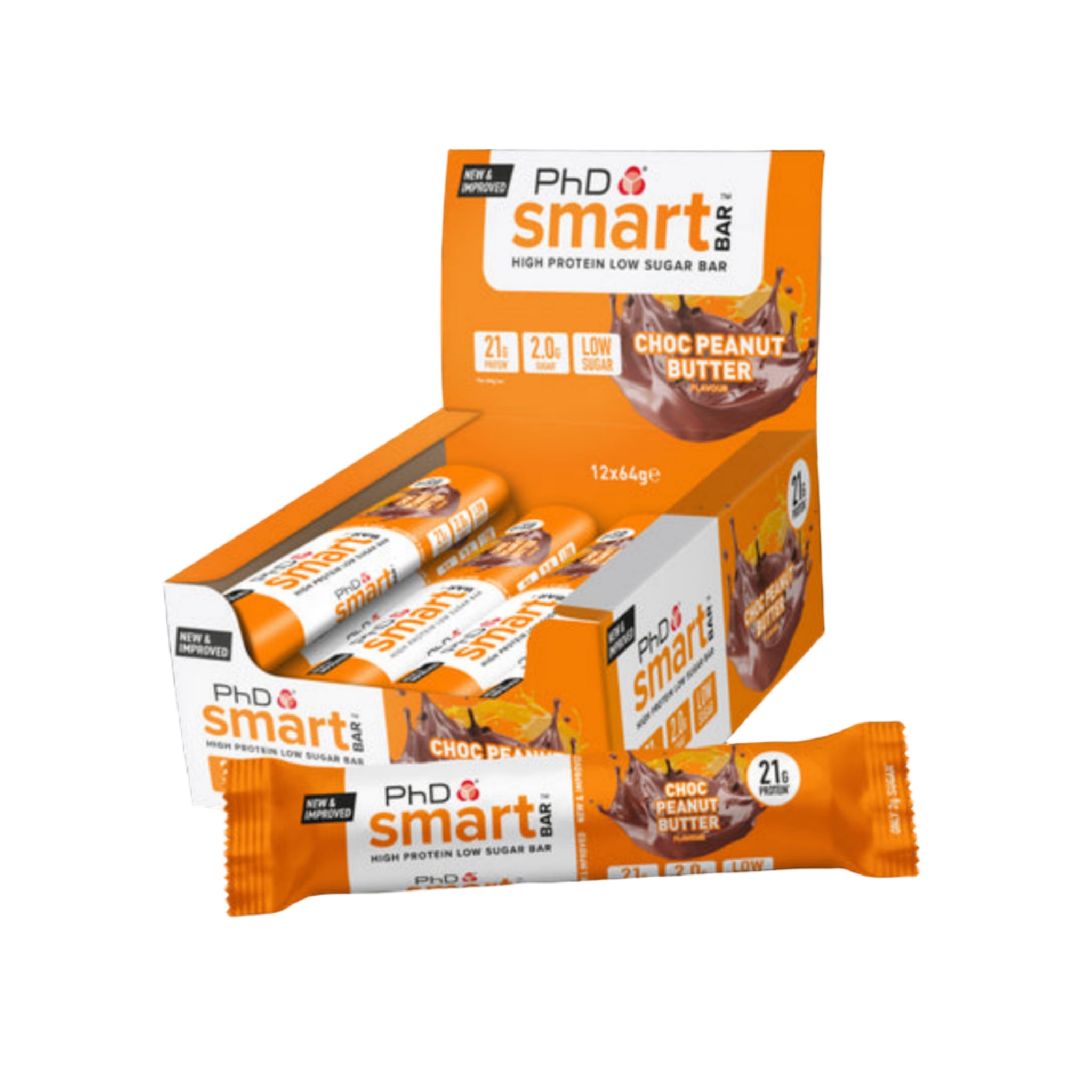 PhD Nutrition Smart Protein Bar (24x32g)