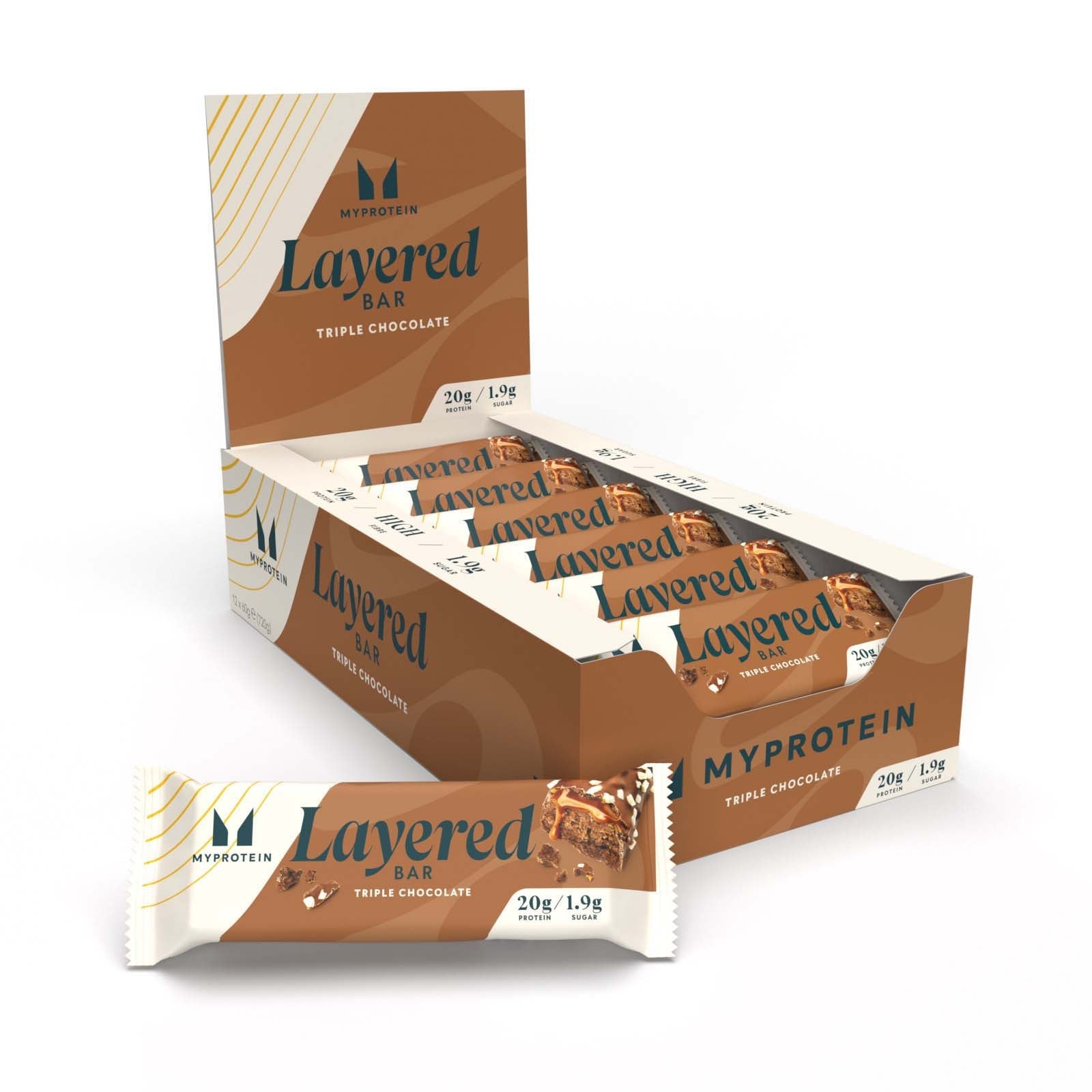 MyProtein Layered Riegel (12x60g)