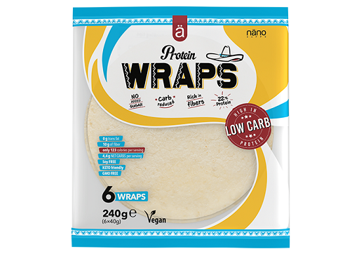 Nanosupps Protein Wraps (12x240g)