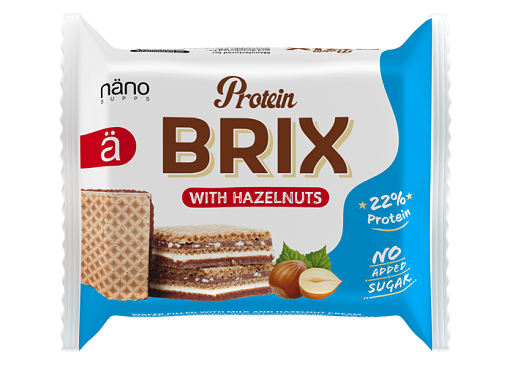 Nanosupps Protein Brix Haselnuss (24x25g)