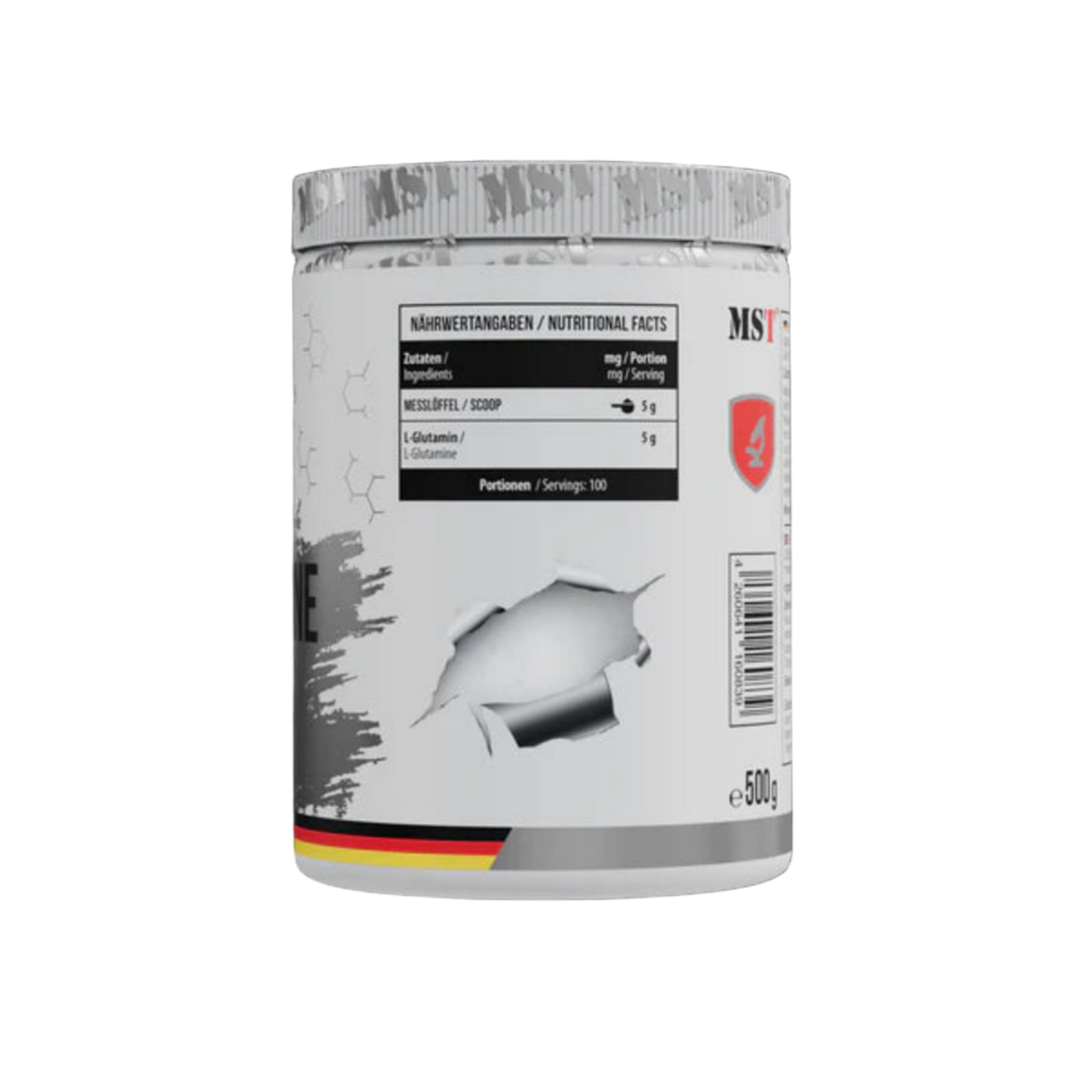MST Glutamine Unflavored (500g)