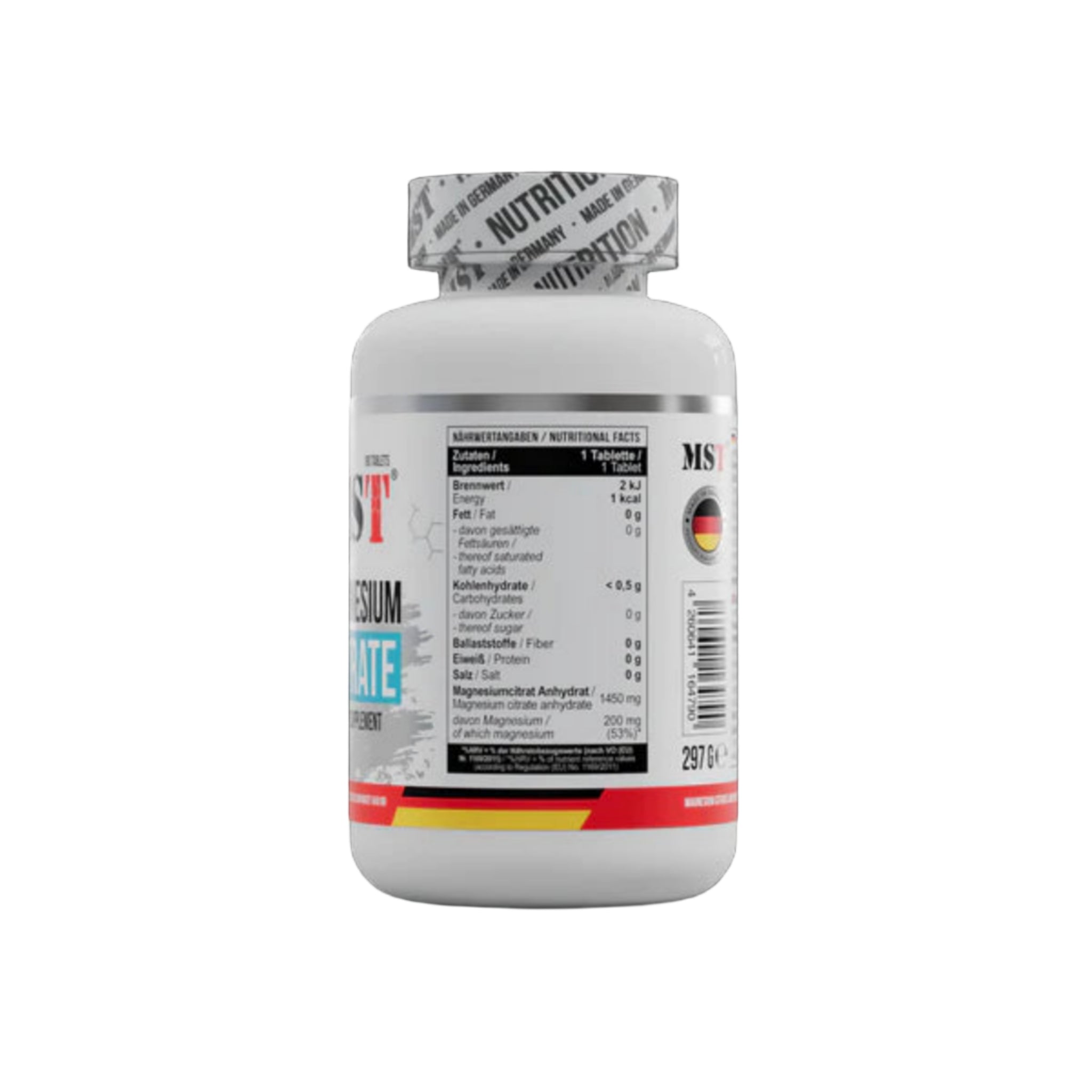 MST Magnesium Citrat 200mg (180 Tabletten)