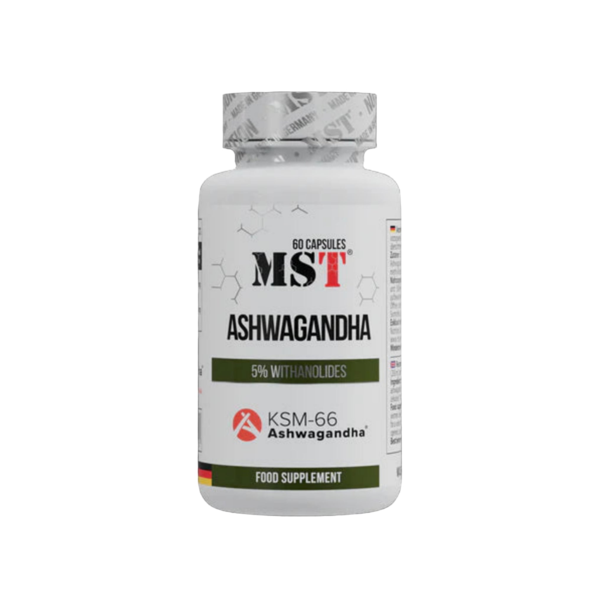 MST Ashwagandha KSM 66® (60 Kapseln)