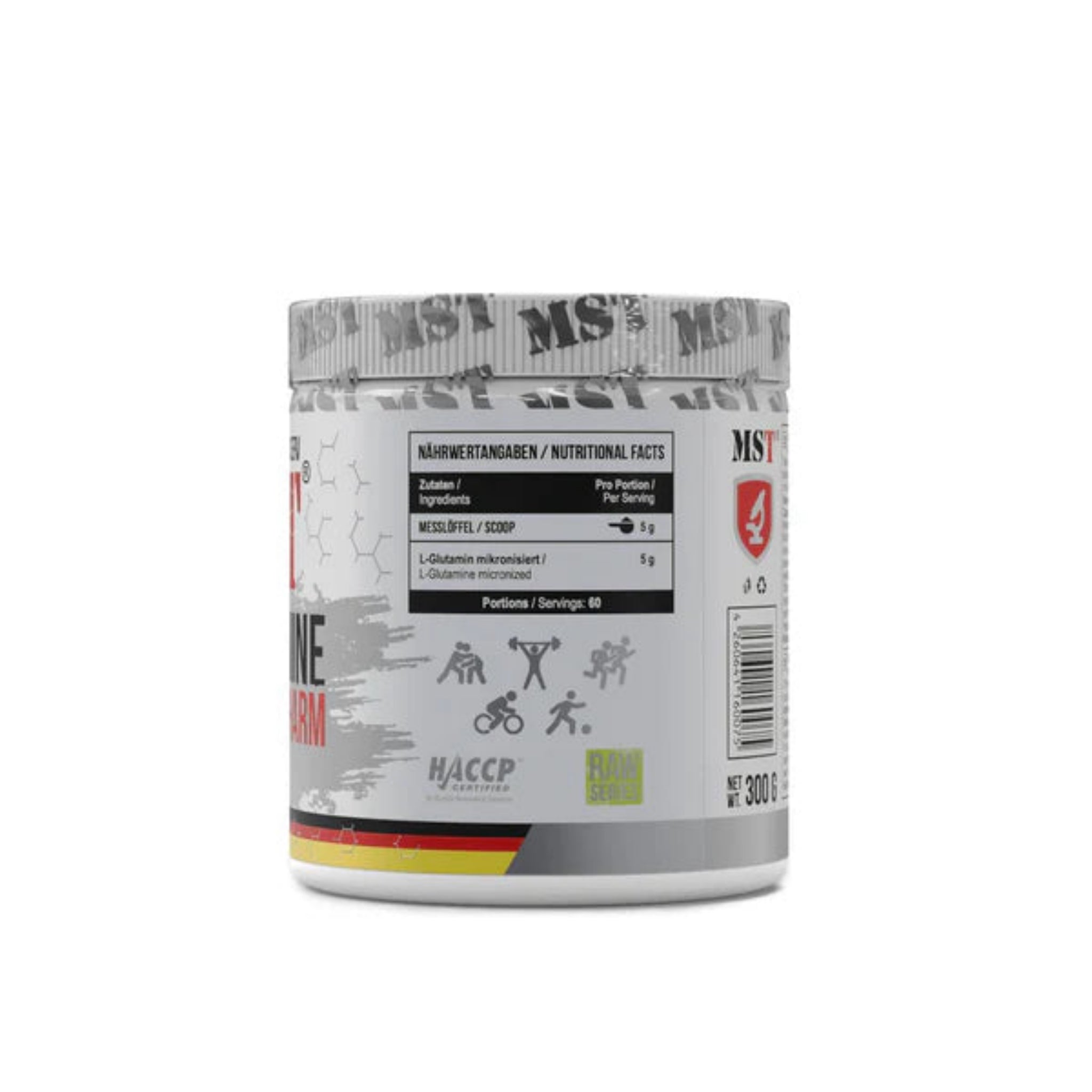 MST Glutamine Unflavored (300g)