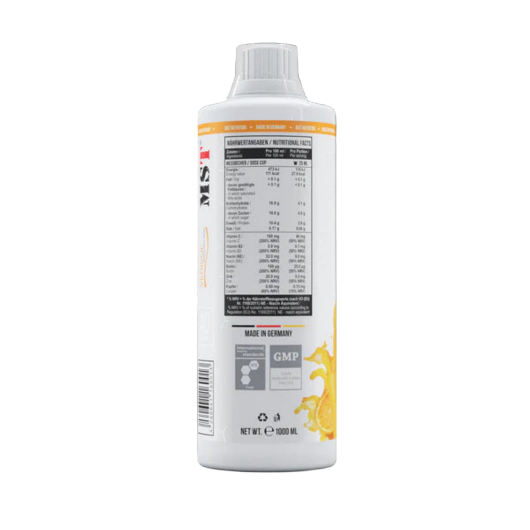 MST Collagen Peptides Verisol® Orange Juice (1000ml)