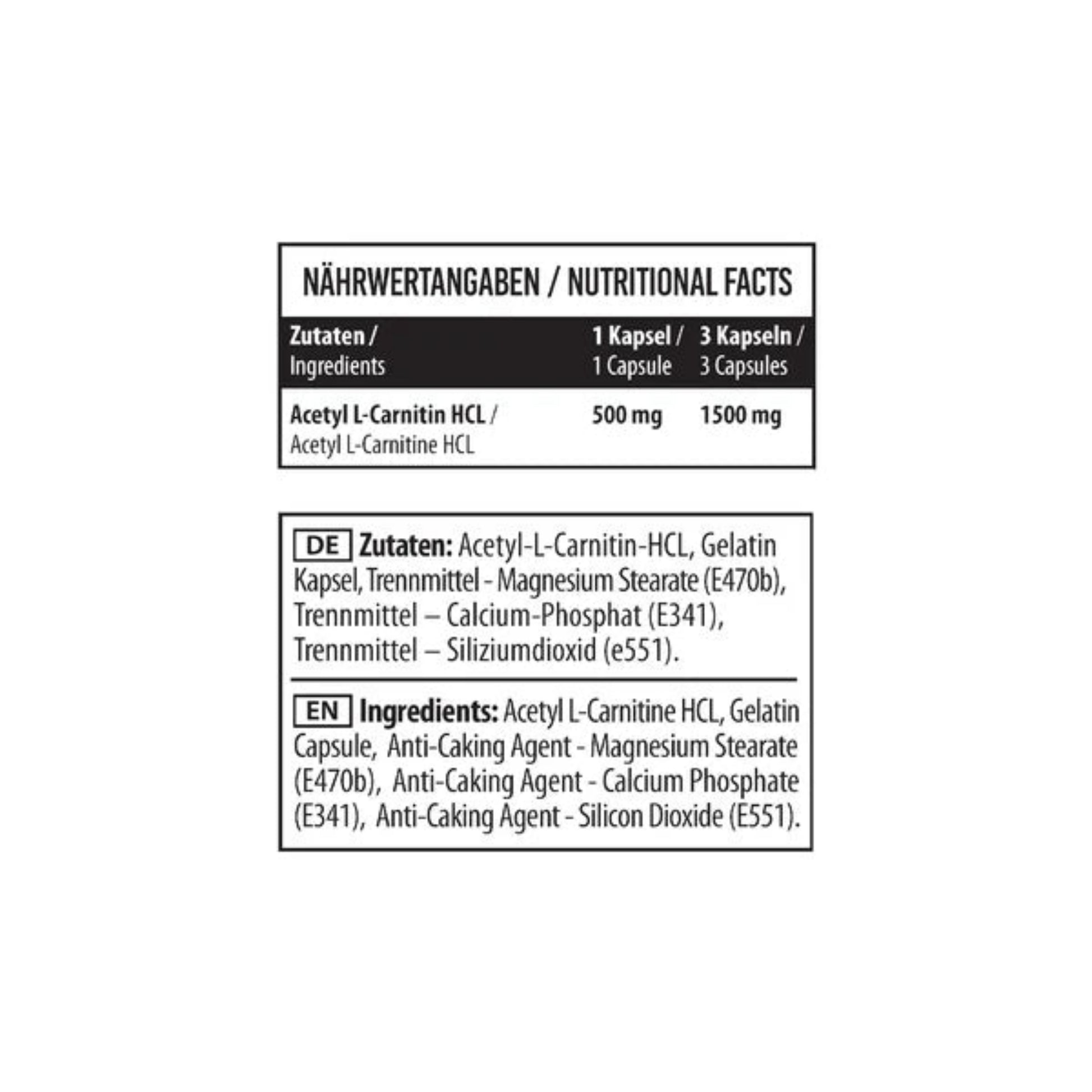 MST L-Carnitine Acetyl (90 Kapseln)