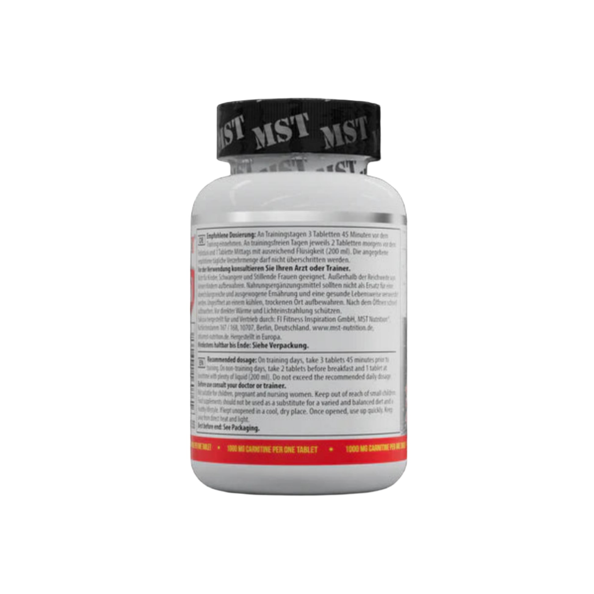 MST L-Carnitine 1000mg (90 Tabletten)