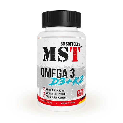 MST Omega 3+D3+K2 (60 Kapseln)