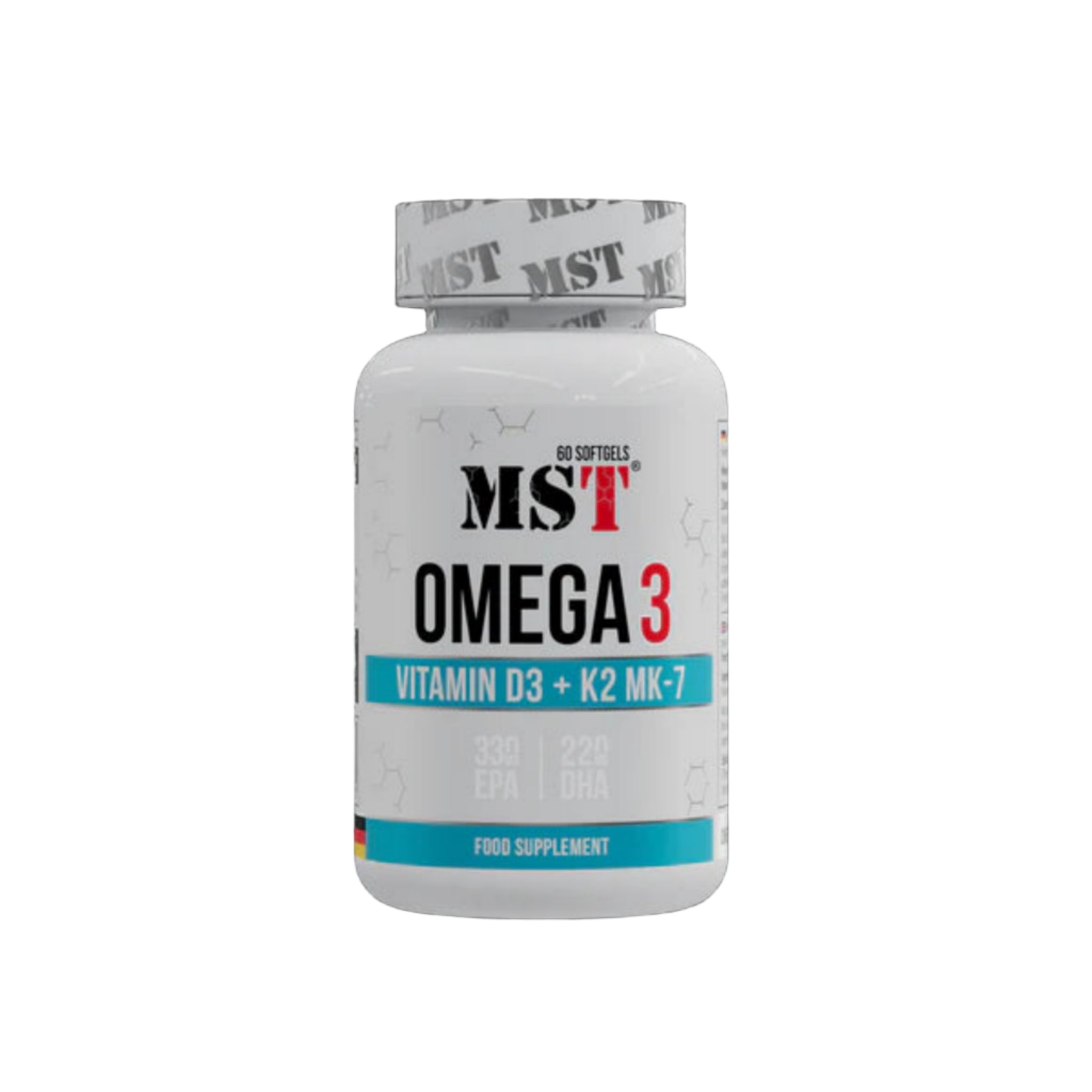 MST Omega 3 + D3 + K2 (60 Kapseln)