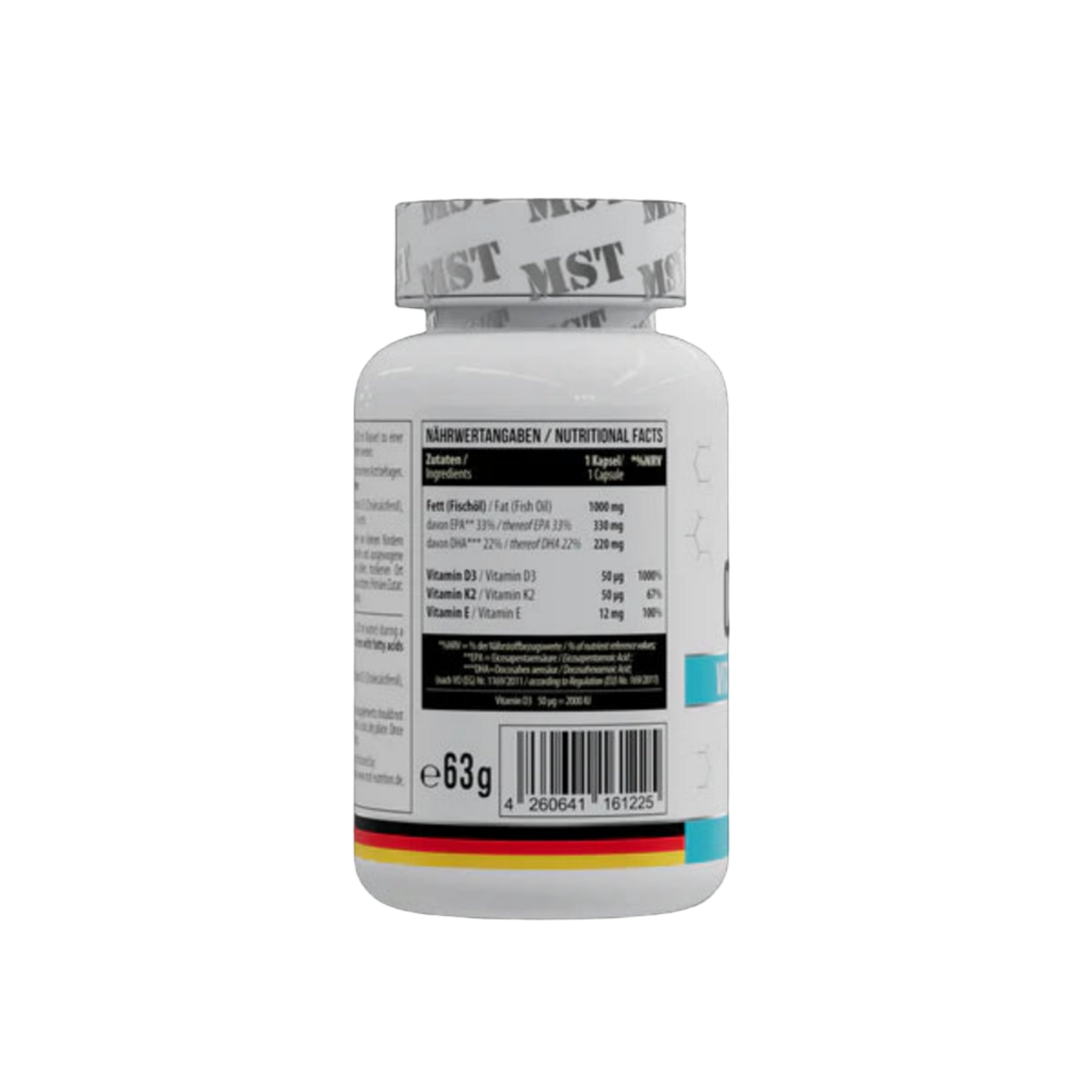 MST Omega 3 + D3 + K2 (60 Kapseln)