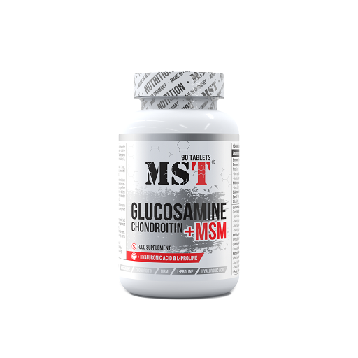 MST Glucosamine Chondroitine MSM + Hyaluron (90 Tabletten)