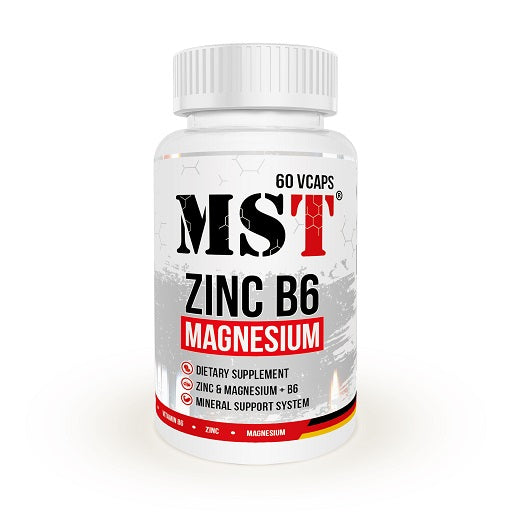 MST Zink+Magnesium + B6 Vegan (60 Kapseln)