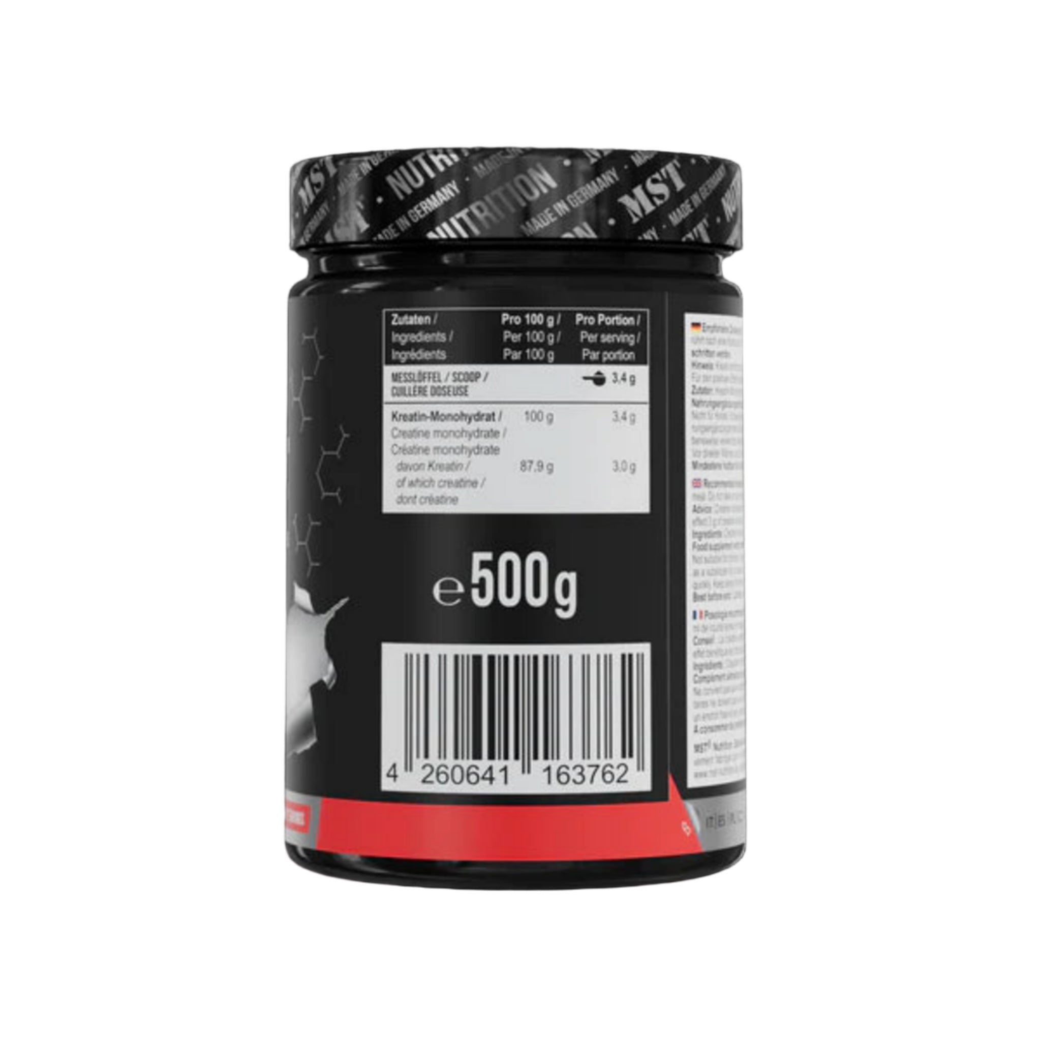 MST Creatin Monohydrate (500g)