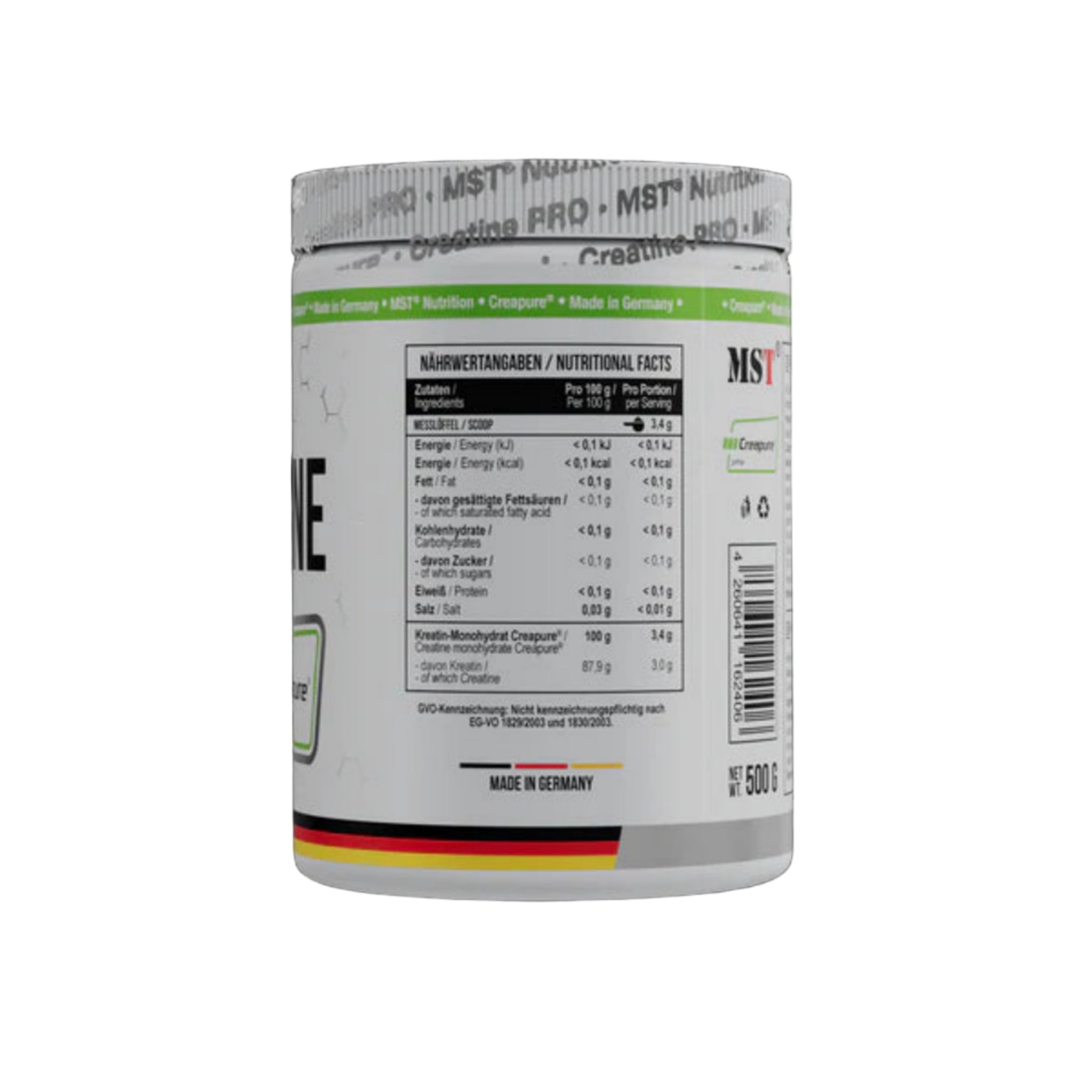 MST Creatine Pro Creapure® Neutral (500g)
