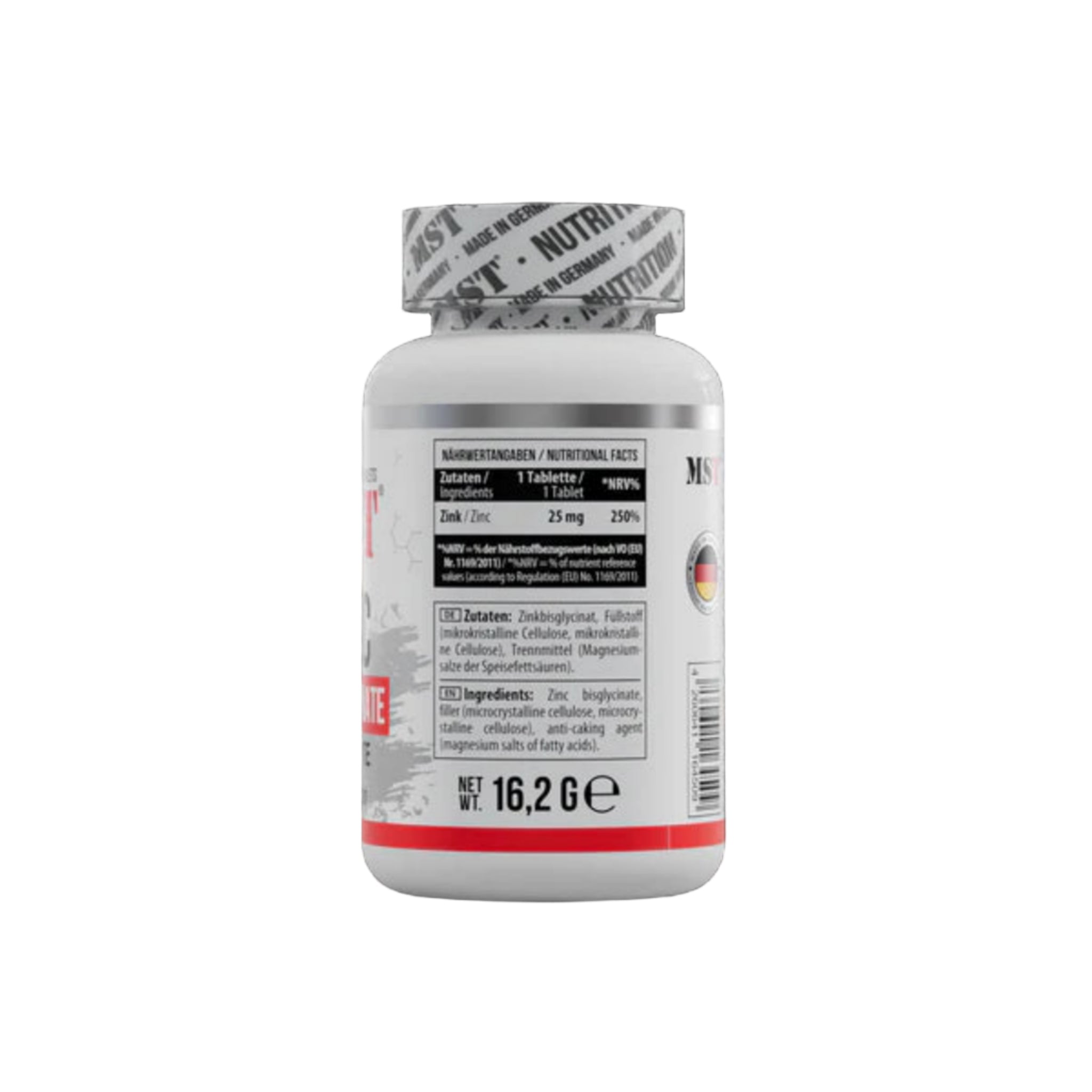 MST Zinc Chelate Bisglycinate (90 Tabletten)