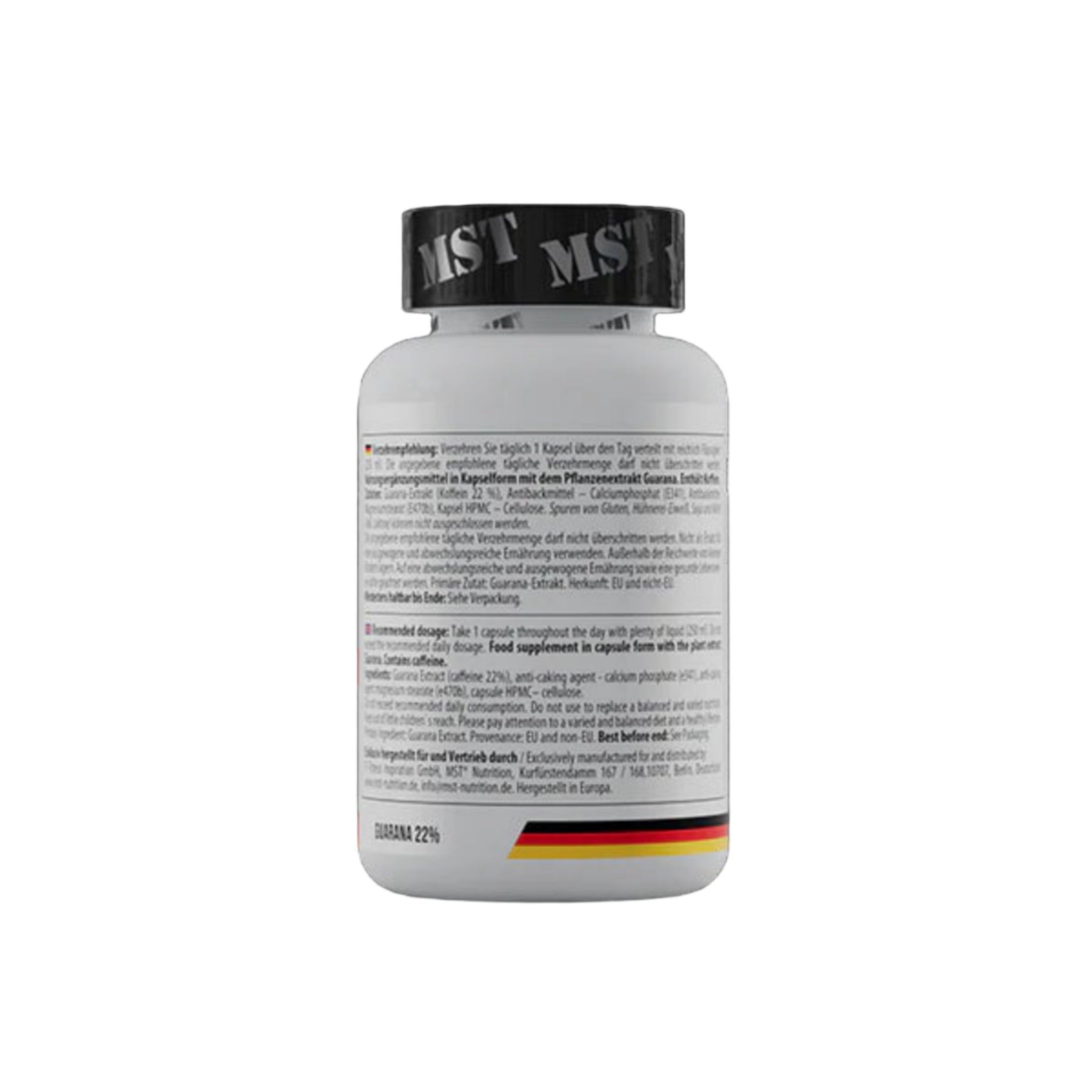 MST Guarana 22% (120 Kapseln)