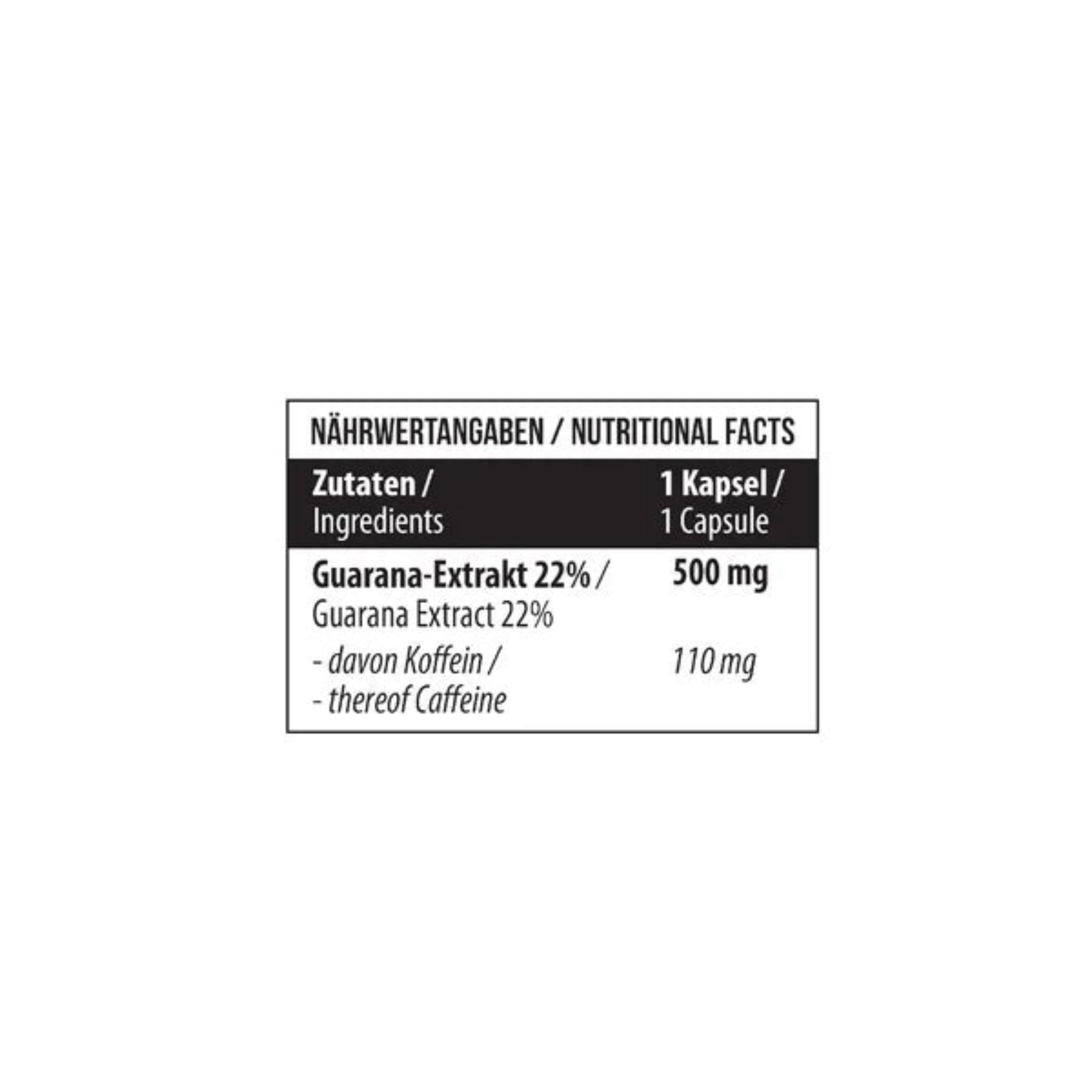 MST Guarana 22% (120 Kapseln)
