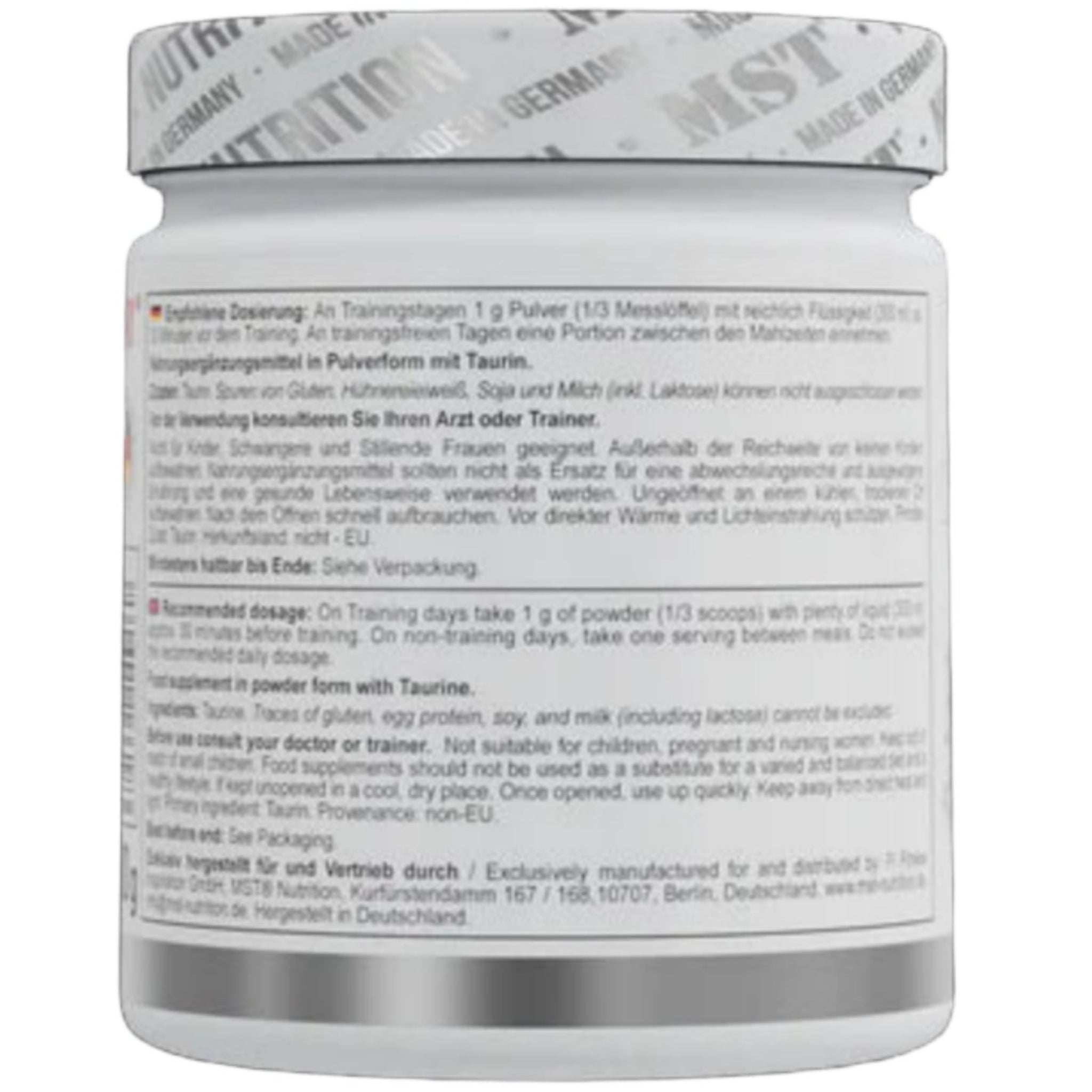 MST Taurine Pulver (300g)