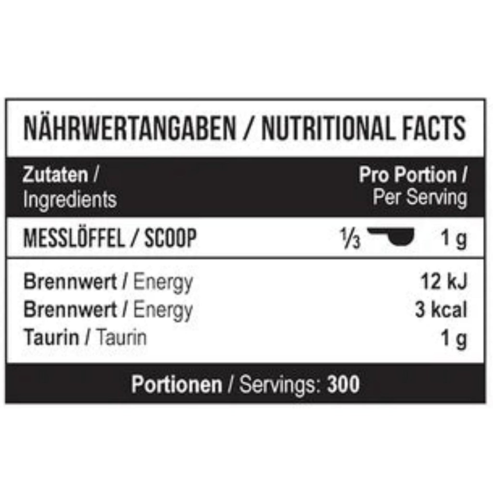 MST Taurine Pulver (300g)