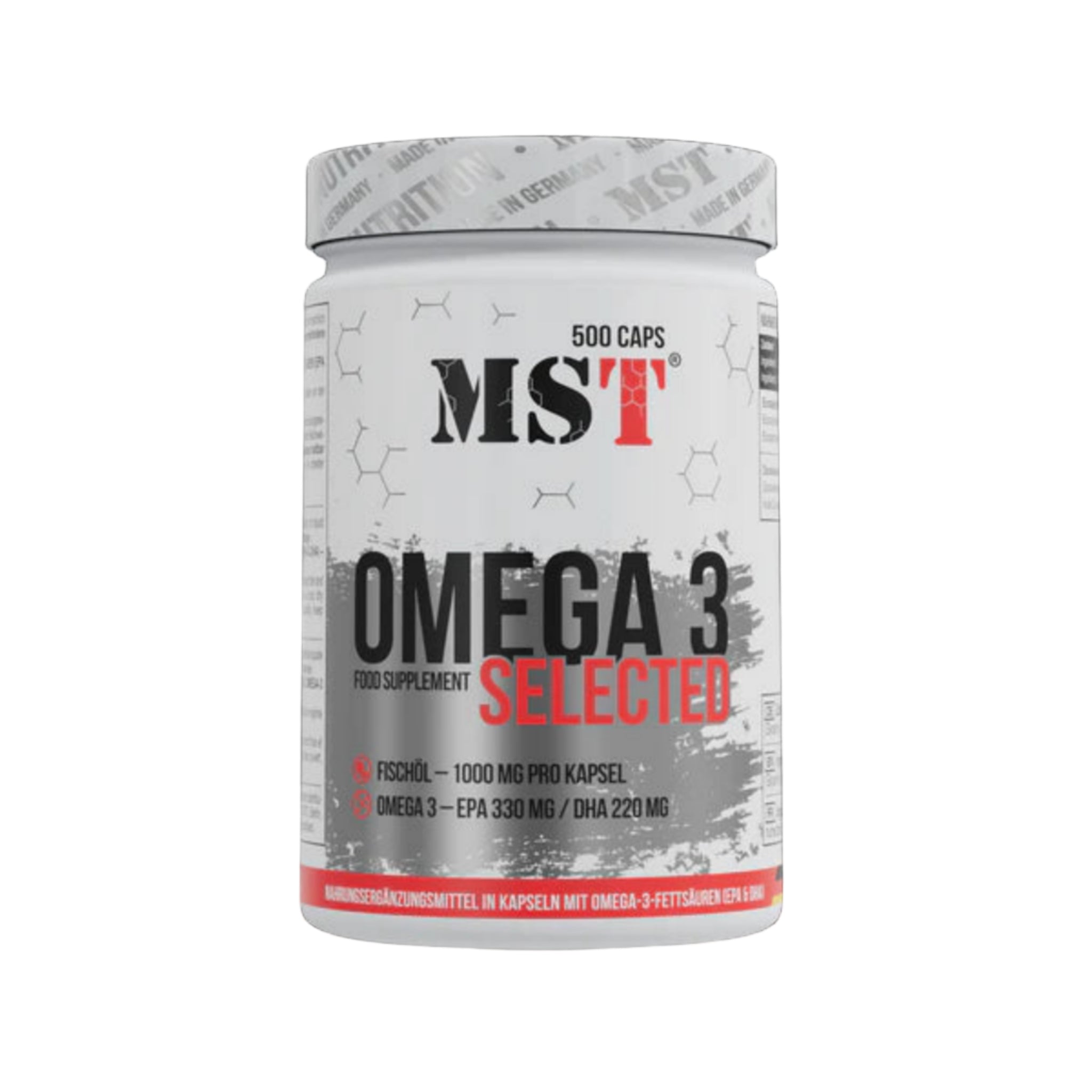 MST Omega 3 Selected (500 Kapseln)