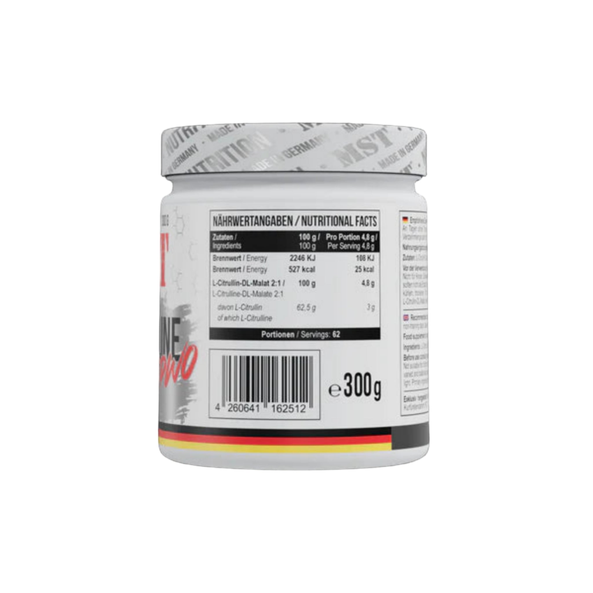 MST Citrulline Malat Unflavored (300g)
