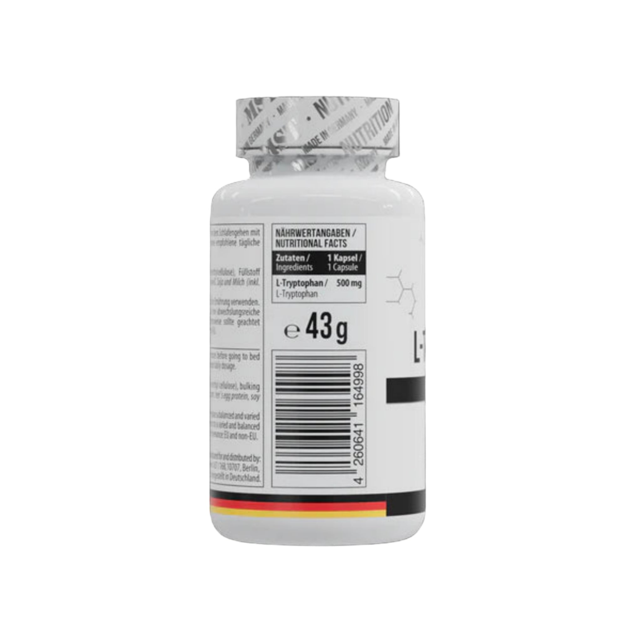 MST Tryptophan 500mg (60 Kapseln)