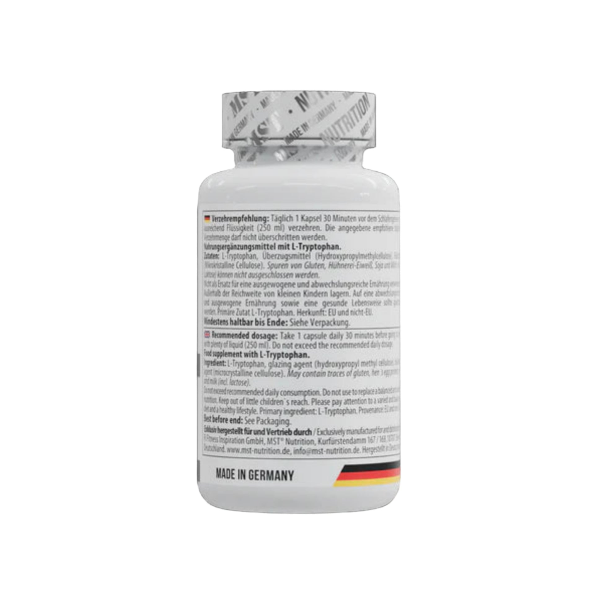MST Tryptophan 500mg (60 Kapseln)