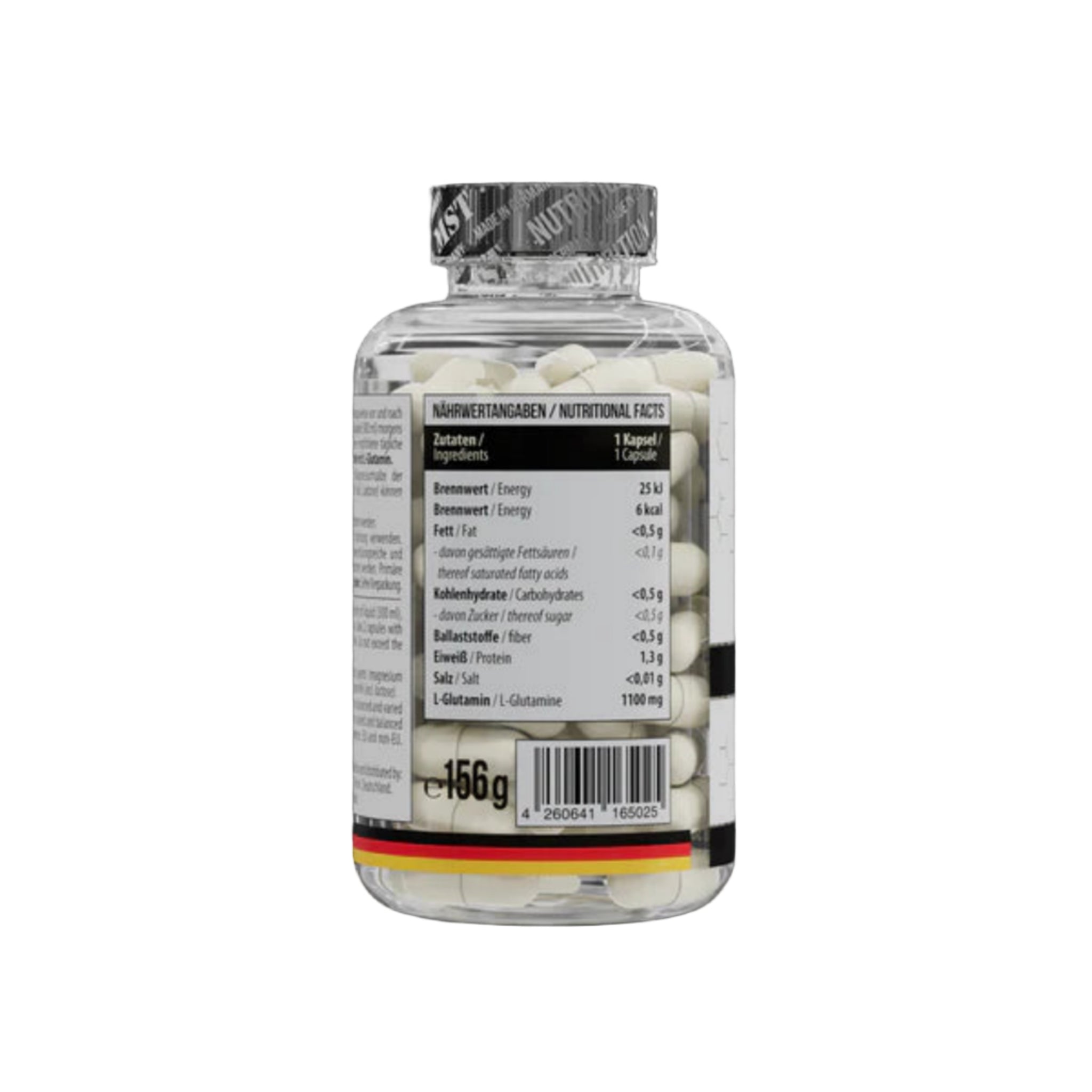 MST Glutamine 1100mg (120 Kapseln)