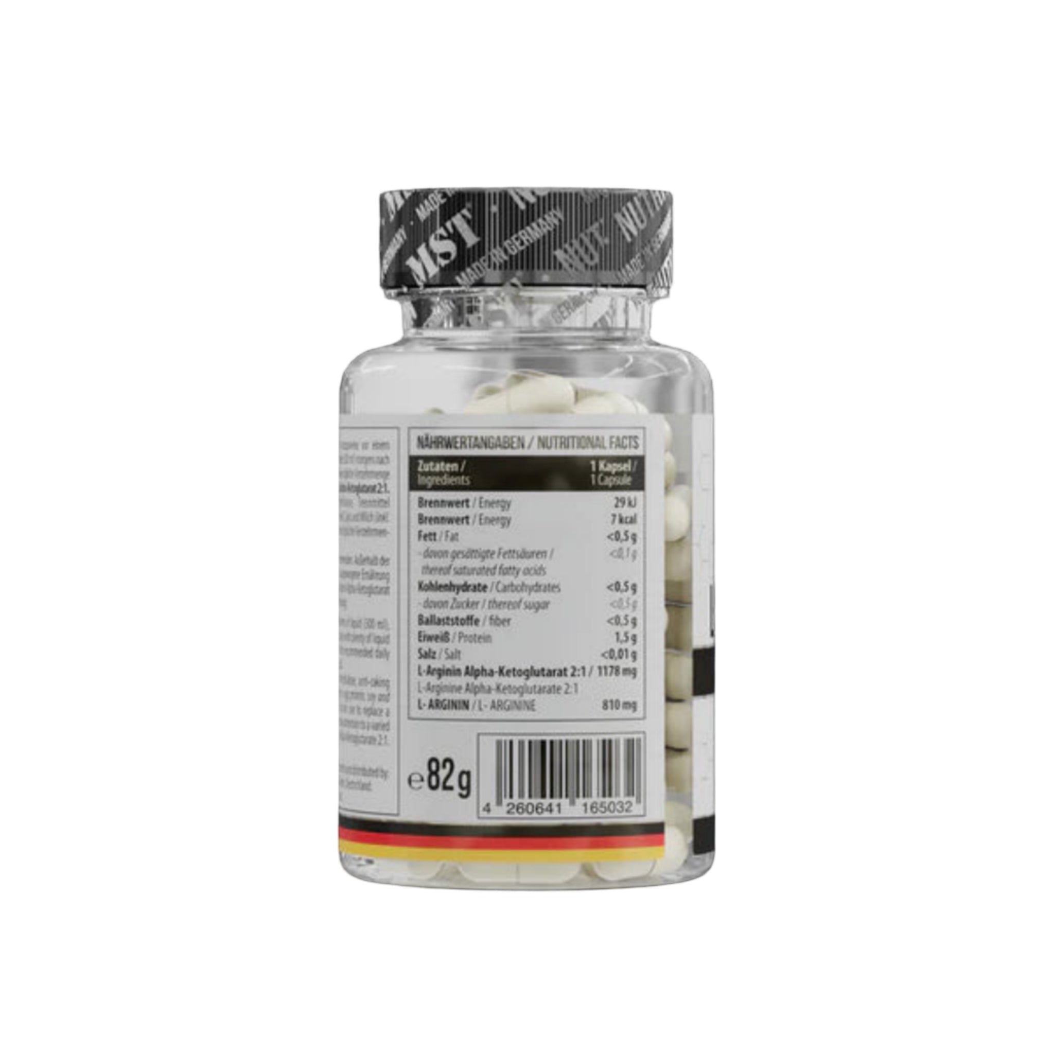 MST Arginine AAKG 1178mg (60 Kapseln)