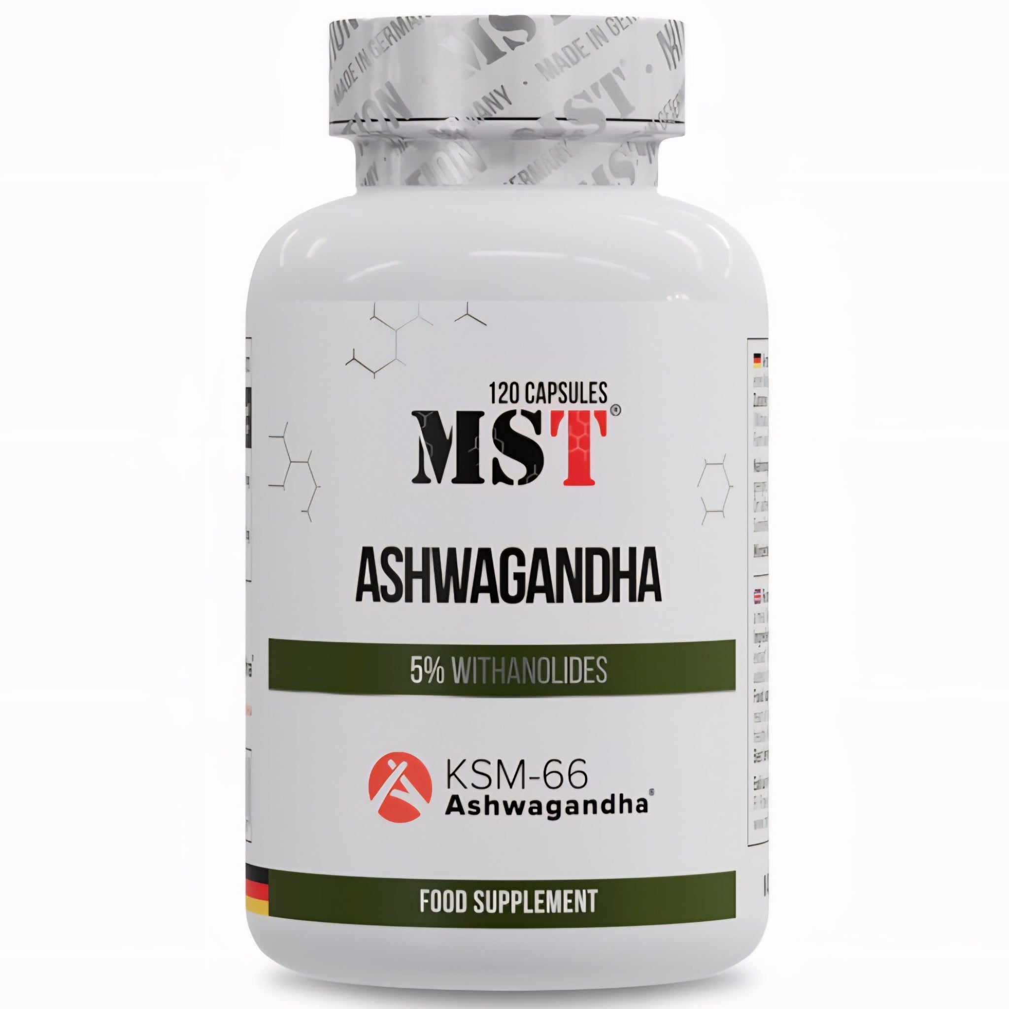 MST Ashwagandha KSM 66® (120 Kapseln)