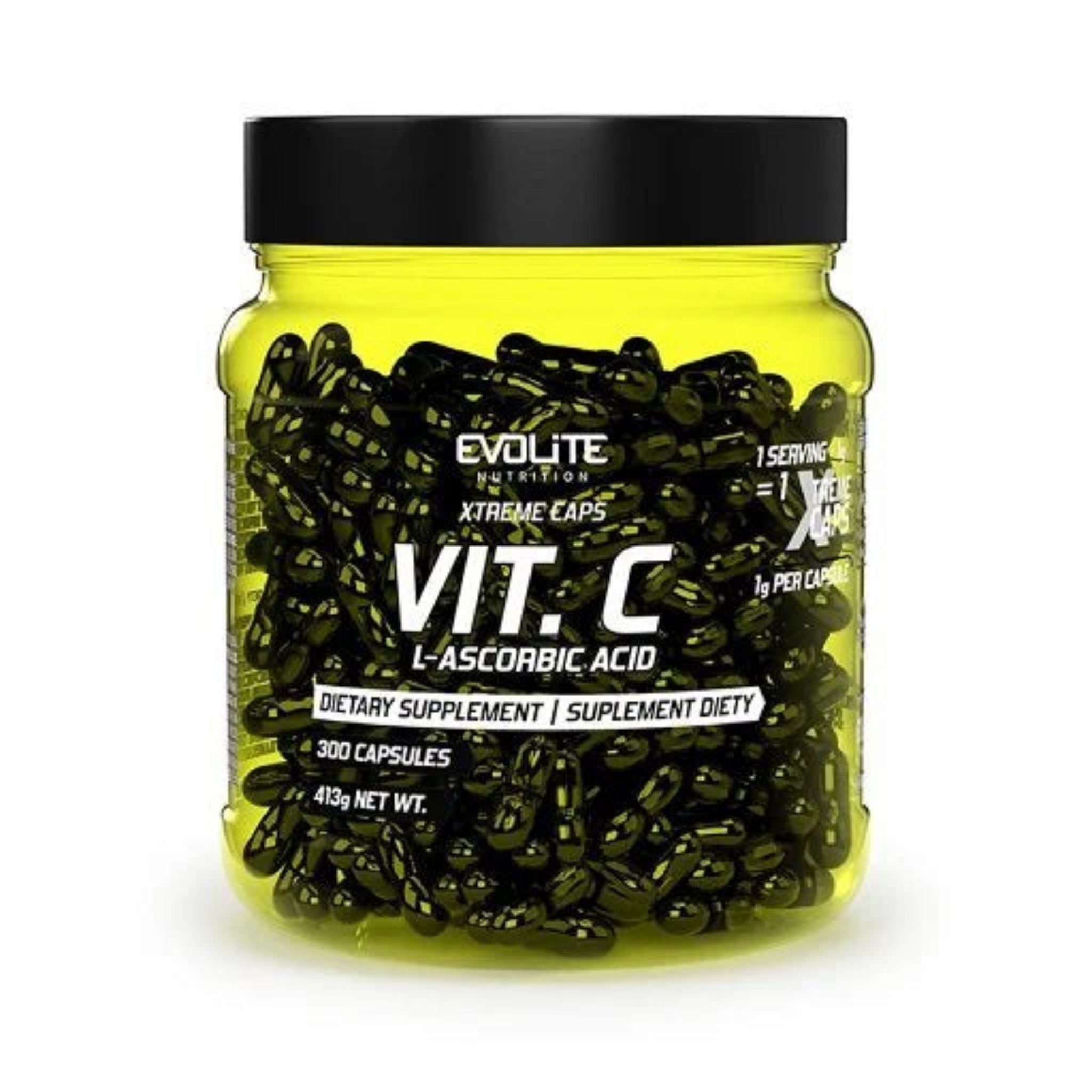 Evolite Nutrition VIT. C L-Ascorbic ACID (300 Kapseln)