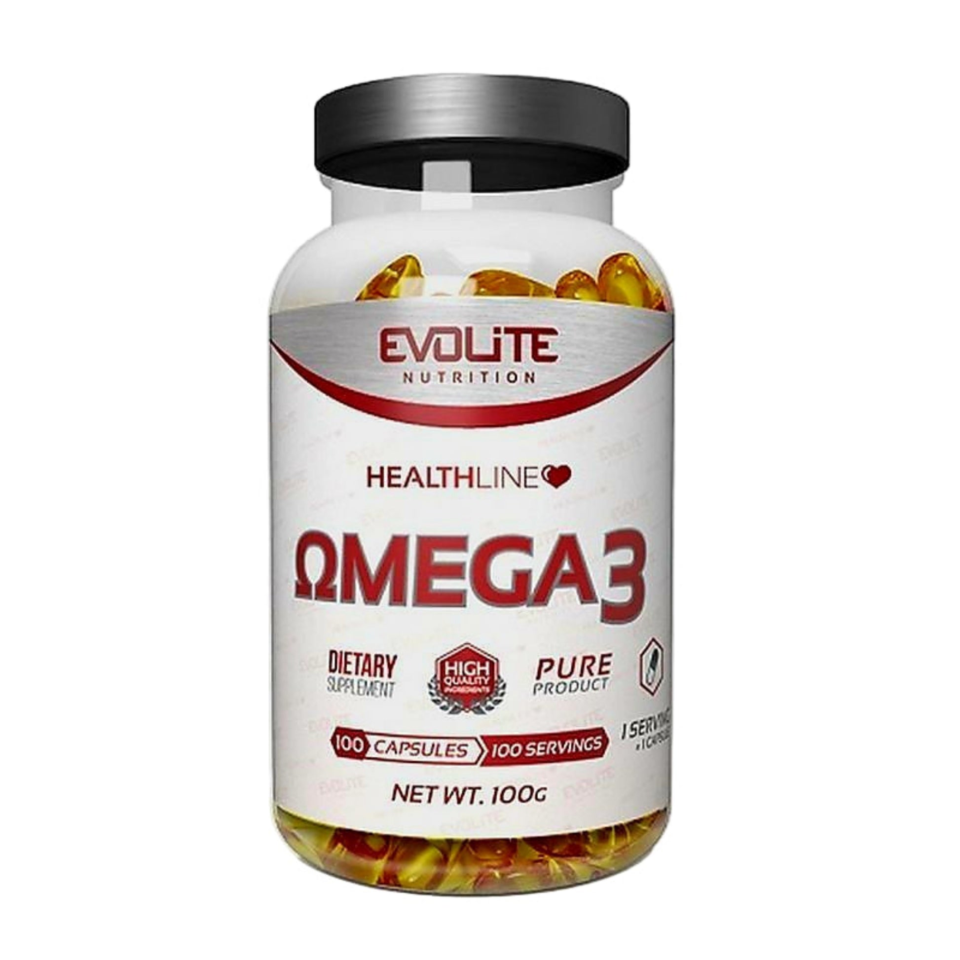 Evolite Nutrition Omega 3 (100 Kapseln)