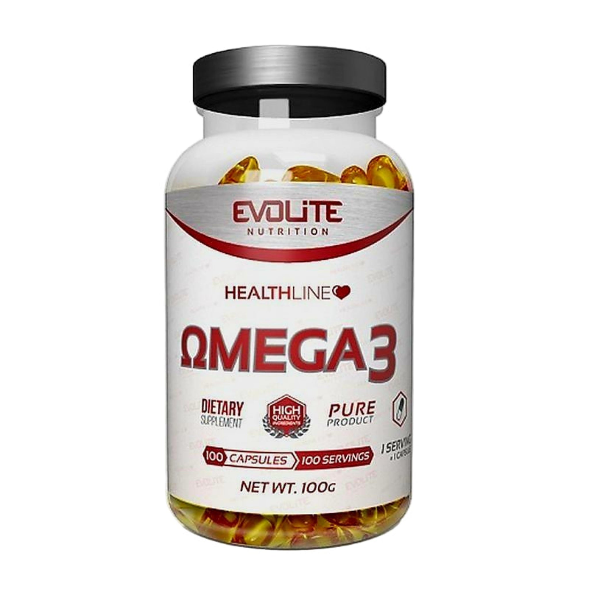 Evolite Nutrition Omega 3 (100 Kapseln)