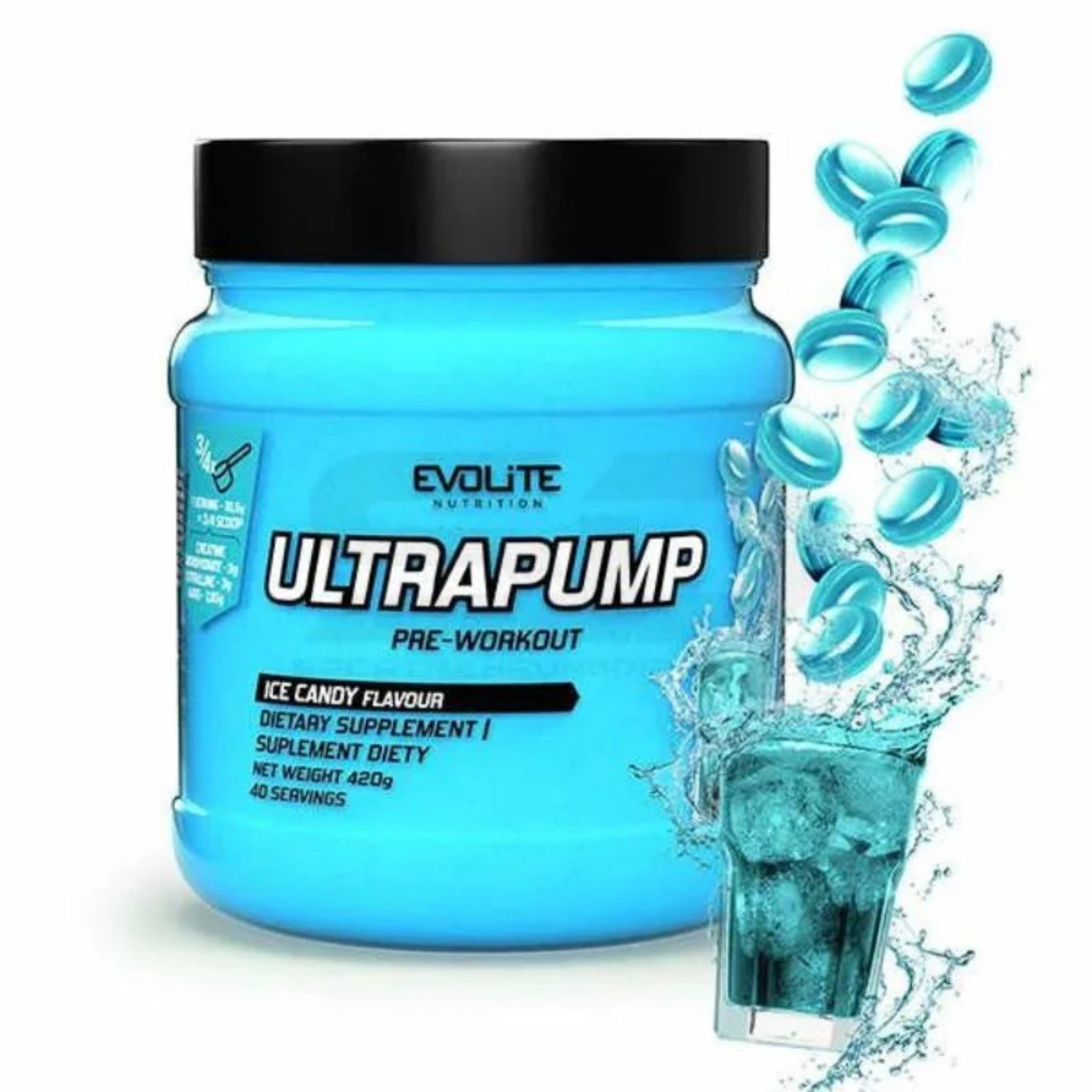 Evolite Nutrition ULTRAPUMP Pre-Workout (420g)