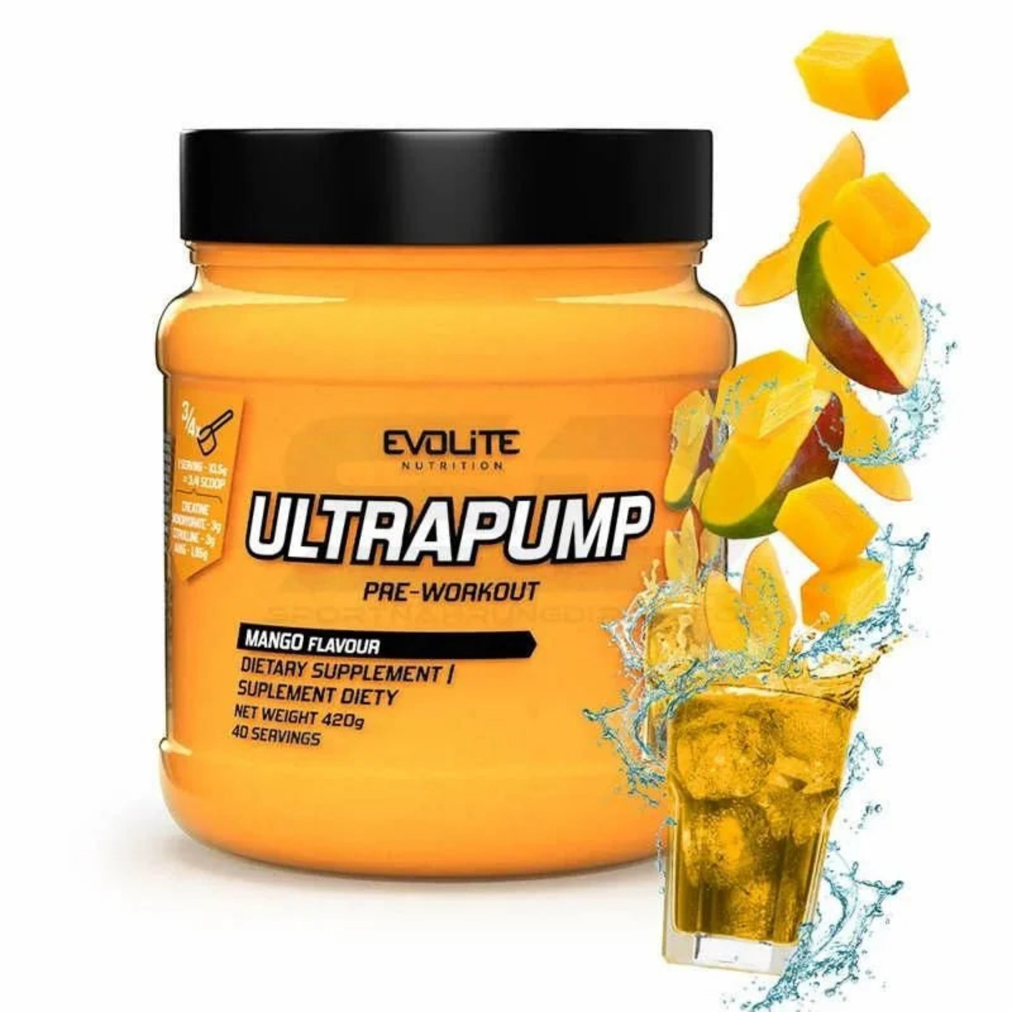 Evolite Nutrition ULTRAPUMP Pre-Workout (420g)