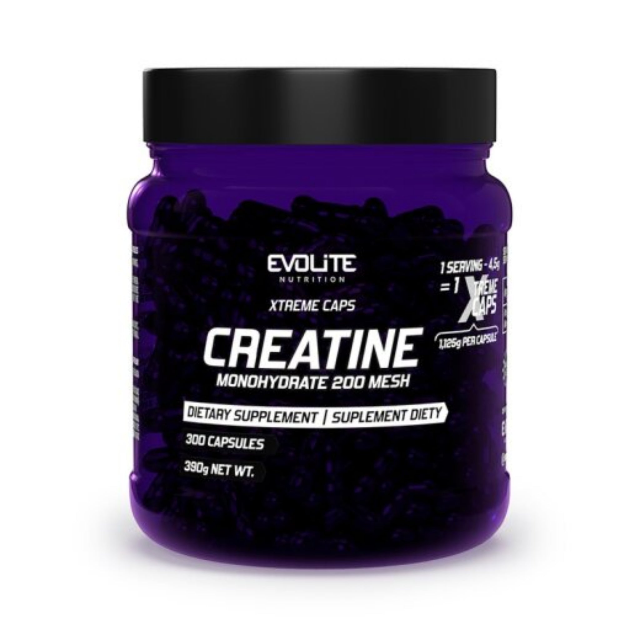 Evolite Nutrition Creatine Monohydrat (300 Kapseln)